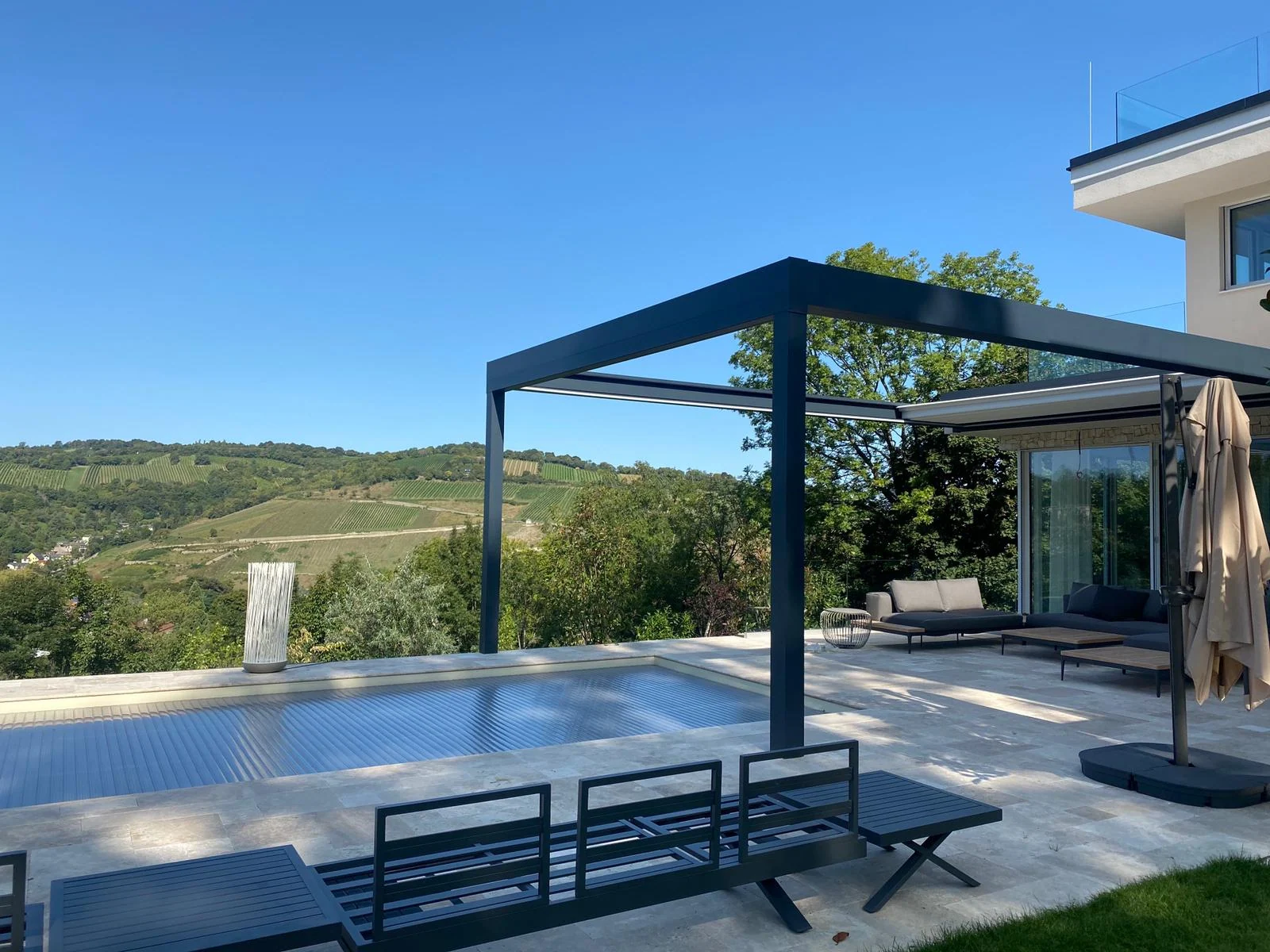 pergola lamellendach
