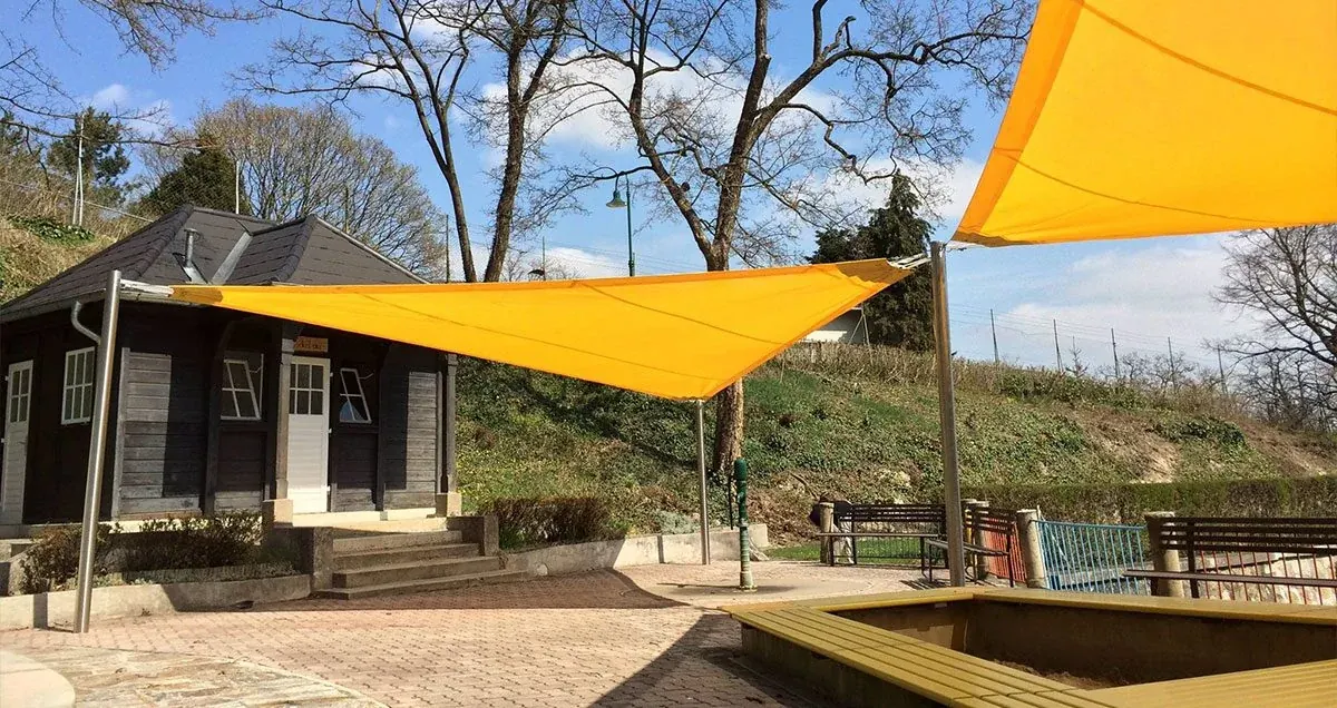 Fixe Sonnensegel von TEMEL Planen
